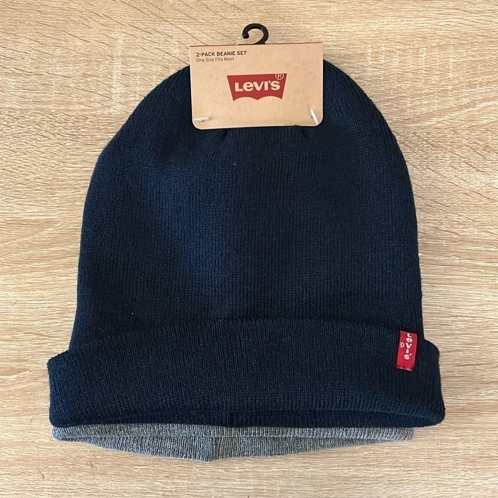 Levi’s 2 pack Beanie Set| Unisex